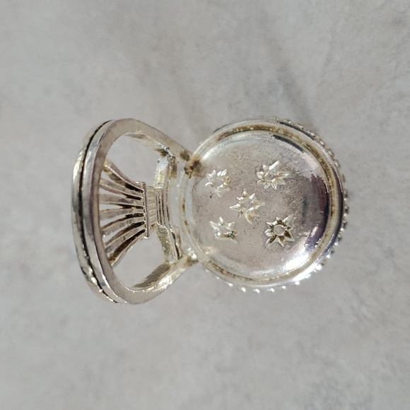 Vintage Godinger Silver Miniature Chair Decor Or Dollhouse - Picture 6 of 11